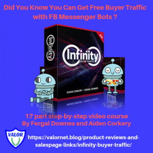 Infinity Buyer Traffic Canva ad