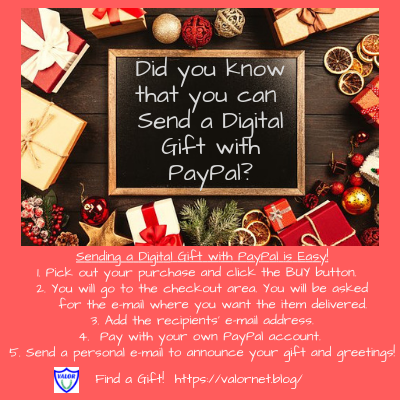 Did You Know You Can Send A Digital Gift with Paypal?
