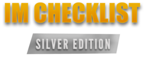 IMChecklist Book: Silver Edition Logo